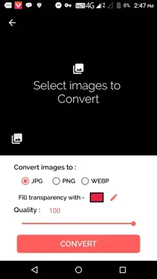 Best Image Converter Professional (Pro) android App screenshot 4